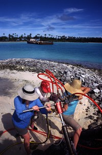 El _nino _coraldrilling
