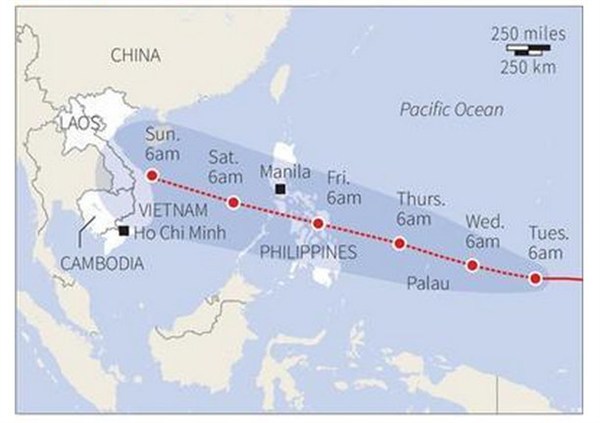 Typhoon _Haiyan _path