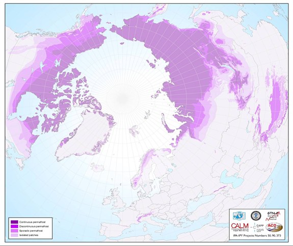 Permafrost Map