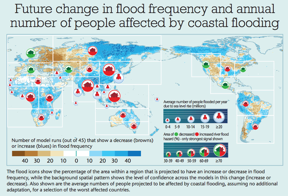 Climate Change Flooding Map New Mega-Map Details All The Ways Climate Change Will Affect Our Everyday  Lives - Carbon Brief
