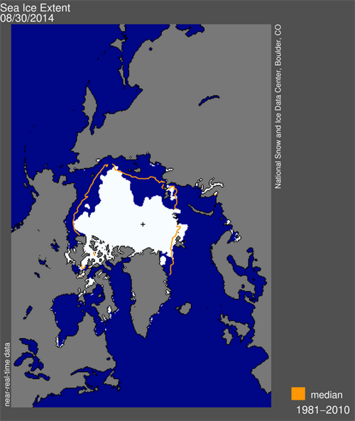 NSIDC_Arctic Sea Ice _Map
