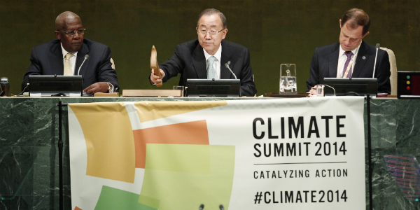 Ban Ki -moon Opens Climate Summit