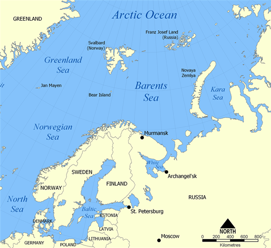 Barents _Sea _map