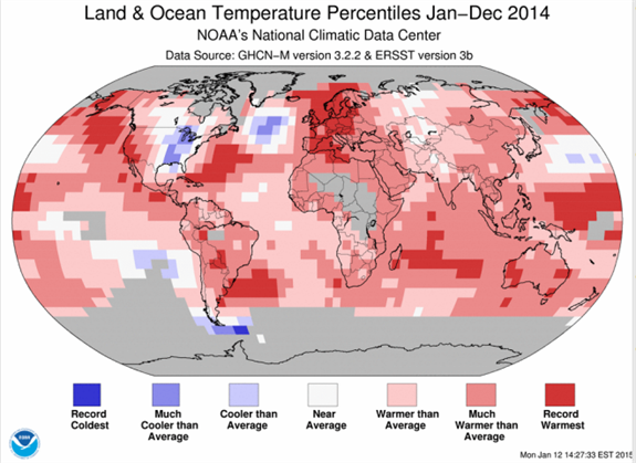 NASA2014Hottest Year