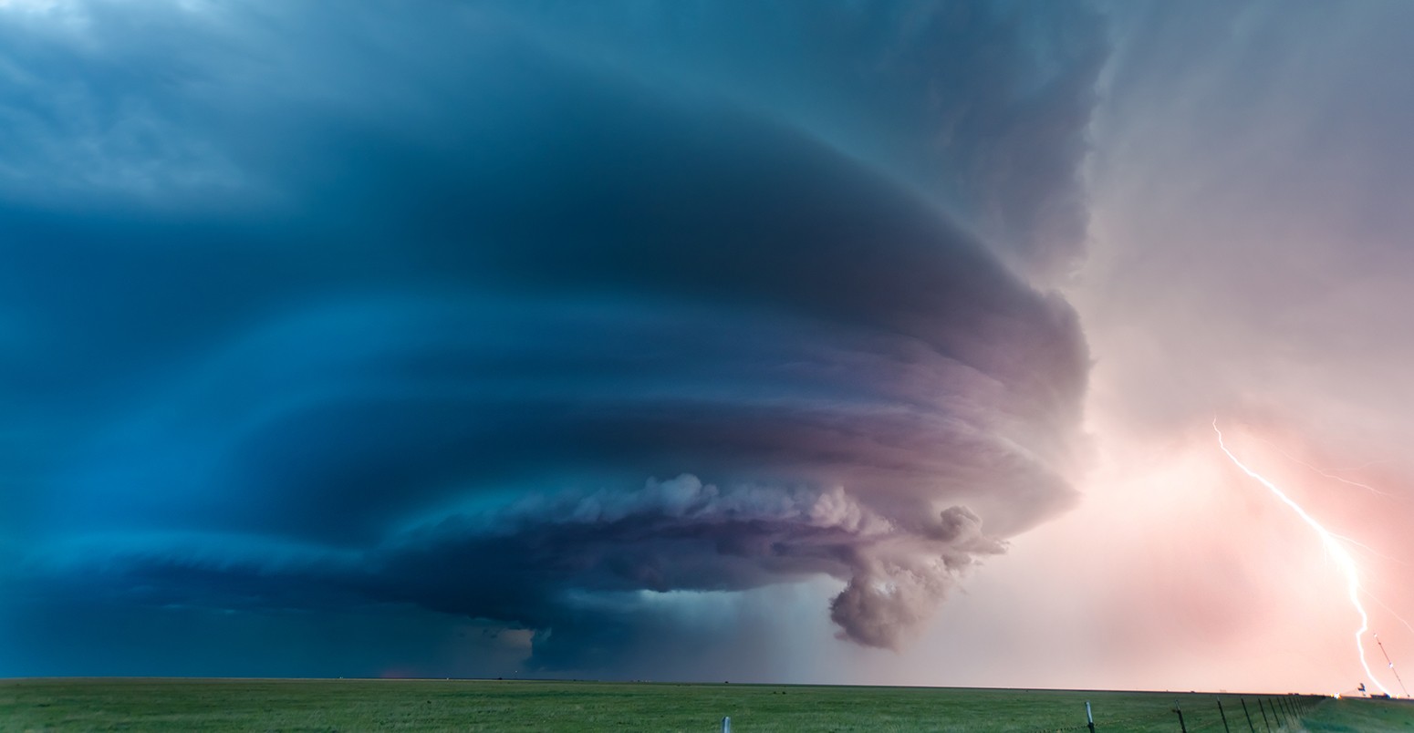 Supercell near Vega, Texas - May 2012