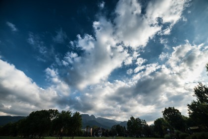 Clouds over Zakopane, Poland