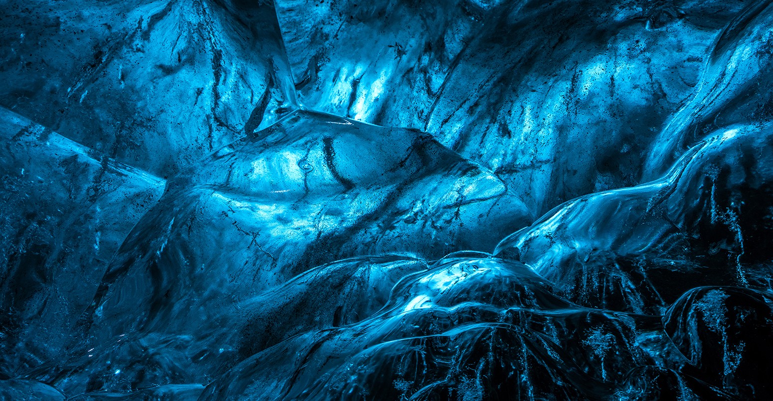 Ice caves in Iceland