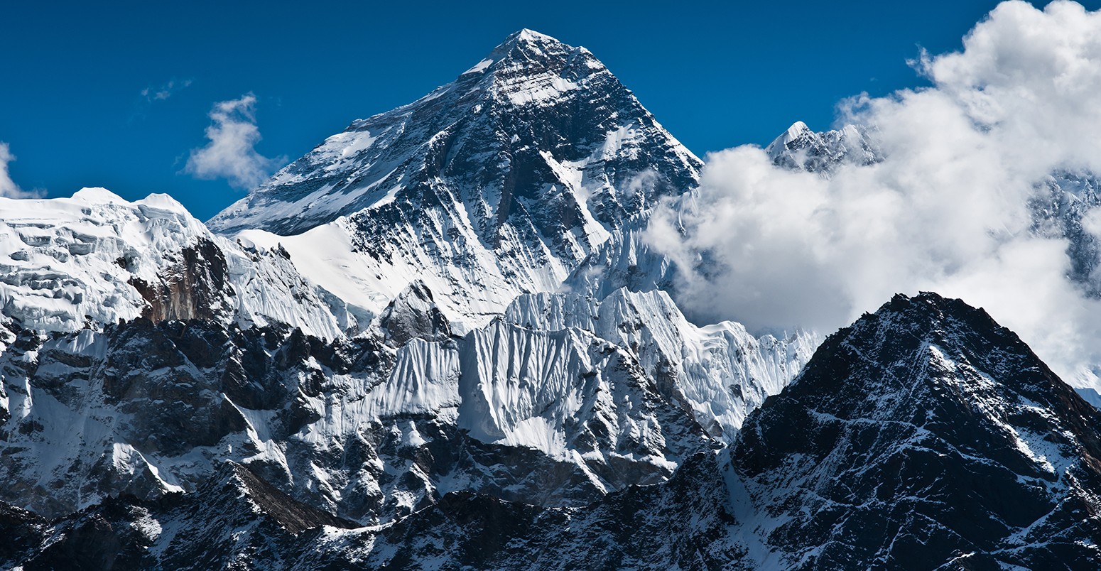 Mount Everest Peak at 8848m