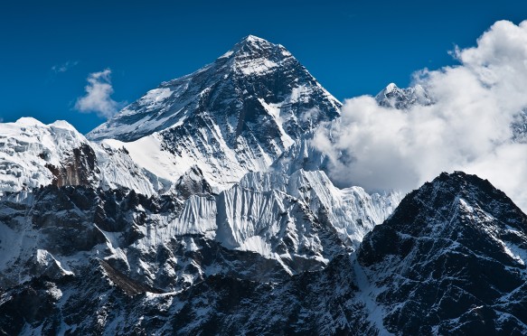 Mount Everest Peak at 8848m