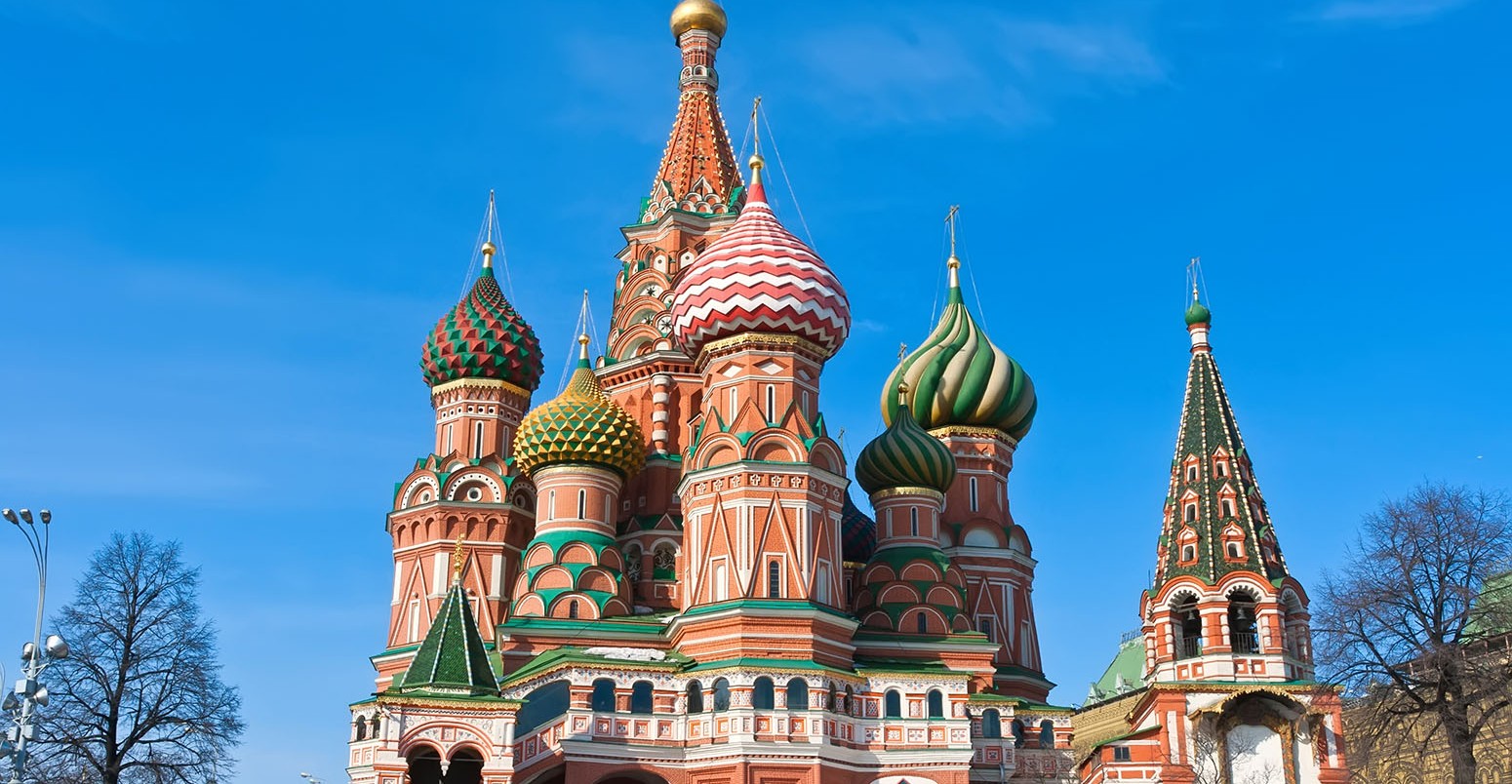 Saint Basil cathedral in Moscow