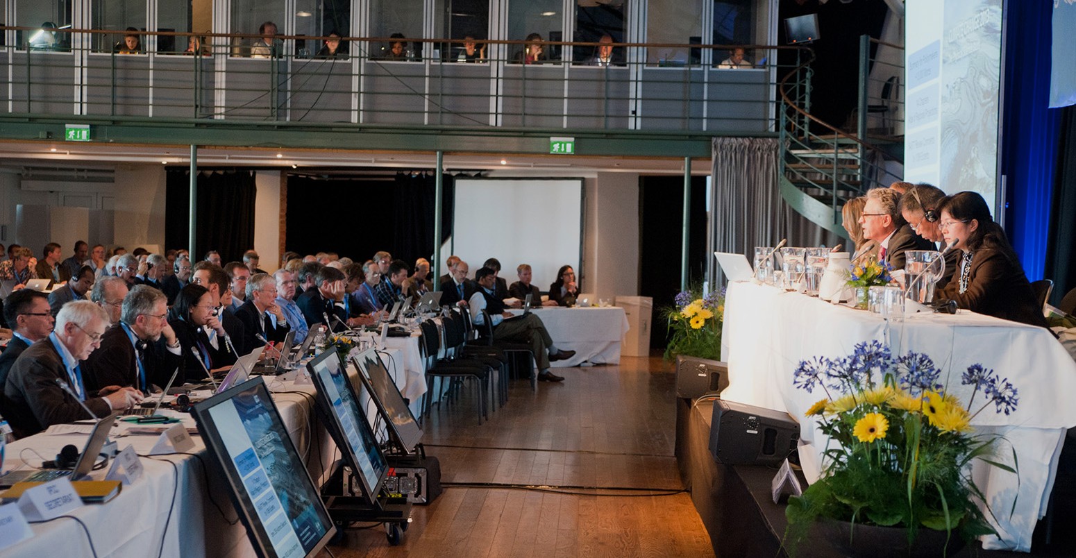 IPCC meeting, Stockholm, 2013.