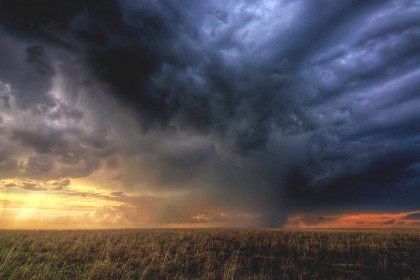 Stock-storm-clouds-gathering-over-plain