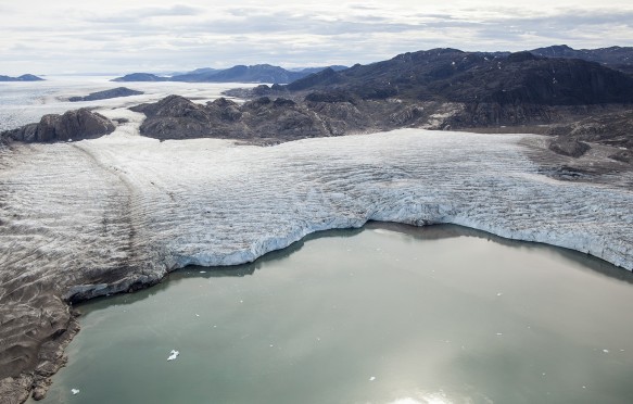 Upernavik Glacier in Northwest Greenland. Credit: Niels Jákup Korsgaard, Natural History Museum, Denmark