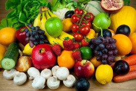 Fresh fruit and vegetables