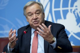 António Guterres, candidate for the position of UN Secretary General from Portugal, and former UN High Commissioner for Refugees. Here he speaks at a Press Conference, on 9 October 2015. Credit: UN Photo/ Jean-Marc Ferré.