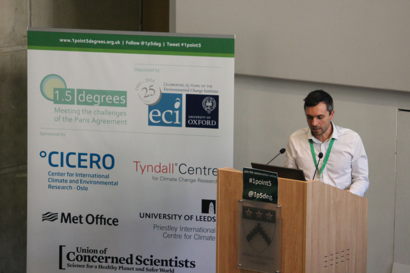 Highlights: Day two at the 1.5C conference on climate change in Oxford ...