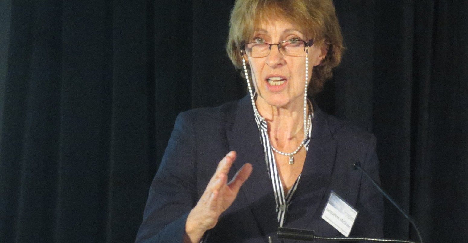 Jacqueline McGlade, Chief Scientist and Acting Director, Division of Early Warning and Assessment, United Nations Environment Programme (UNEP)