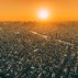 Sunset over Tokyo, Japan