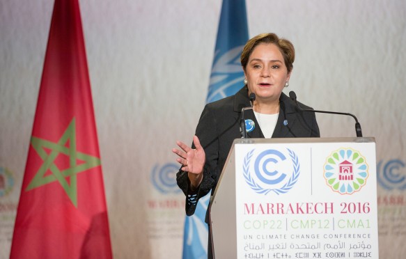 UNFCCC Executive Secretary Patricia Espinosa at COP22 in Marrakech
