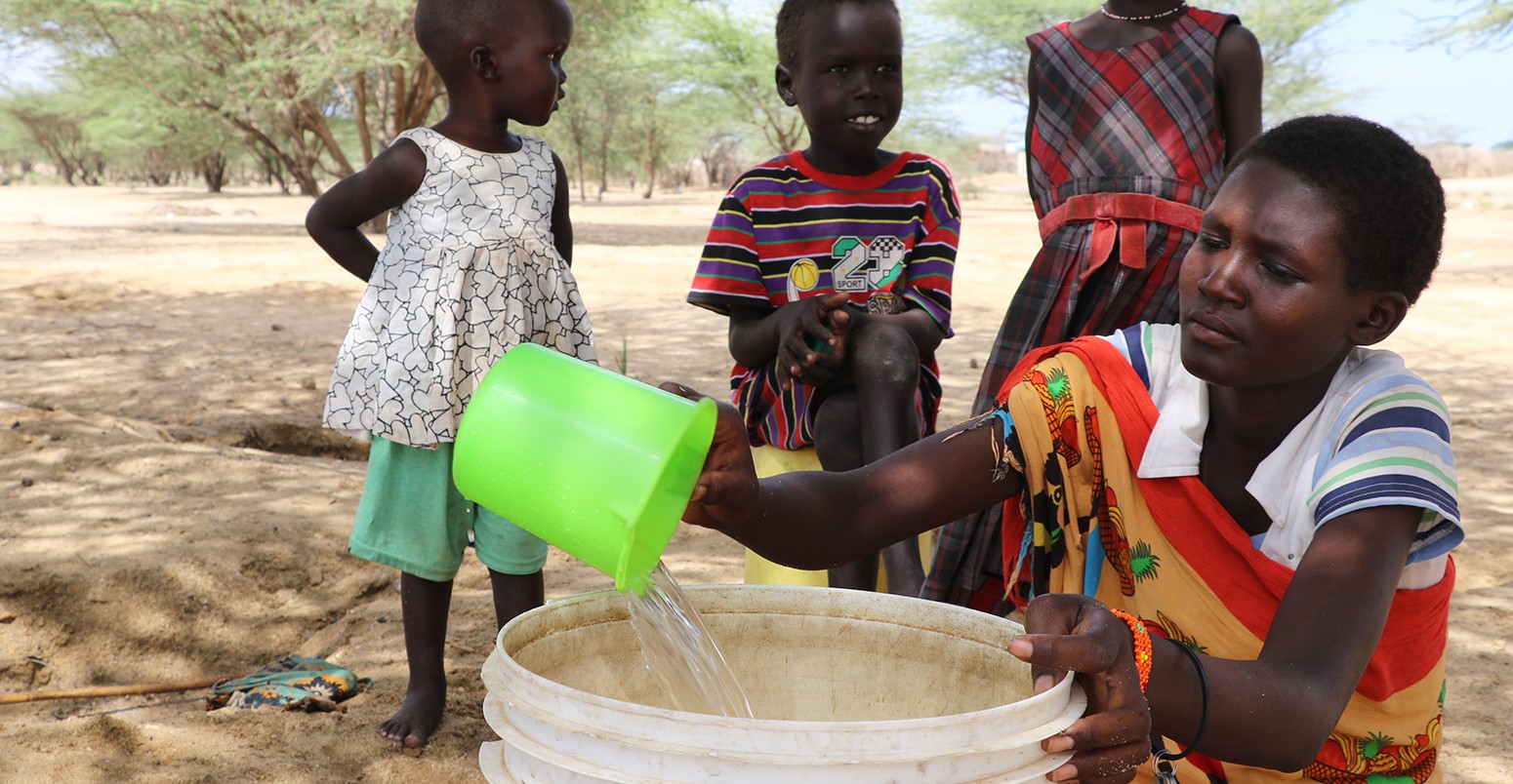 Humanitarian aid in Turkana, Kenya, in response to a lingering cholera outbreak
