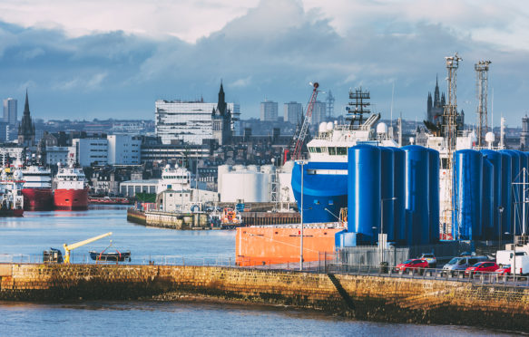 Aberdeen, the oil capital of Scotland
