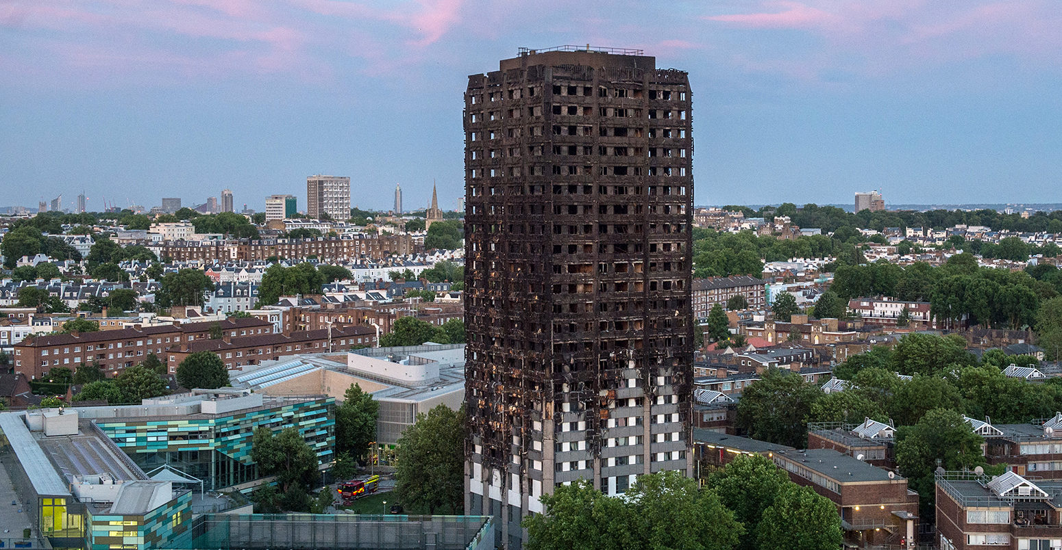 Grenfell tower, London, 15/06/2017