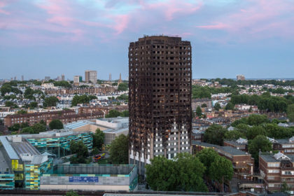 Grenfell tower, London, 15/06/2017