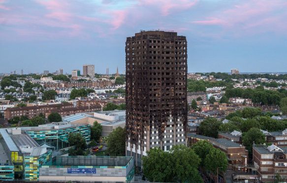Grenfell tower, London, 15/06/2017