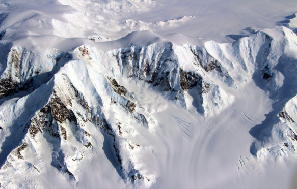 Aerial view of Antarctica from NASA's IceBridge project, which has allowed scientists to determine that the West Antarctic Ice Sheet may be in irreversible decline.