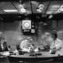 A48JB0 John humphries sue macgregor and sports reporter nick mullin in the bbc radio 4 today programme studio