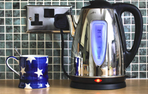 Electric kettle and cup