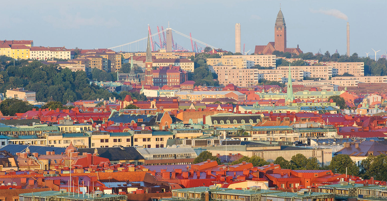 Gothenburg cityscape. Credit: Johner Images / Alamy Stock Photo. D949PE