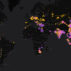 Map of the world's coal power plants