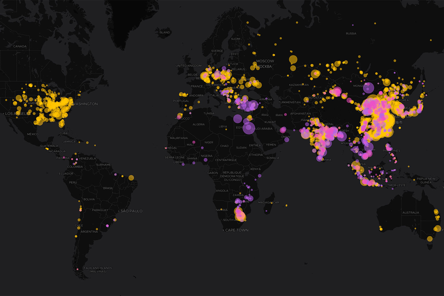 Coal Deposits World Map Mapped: The World's Coal Power Plants In 2020