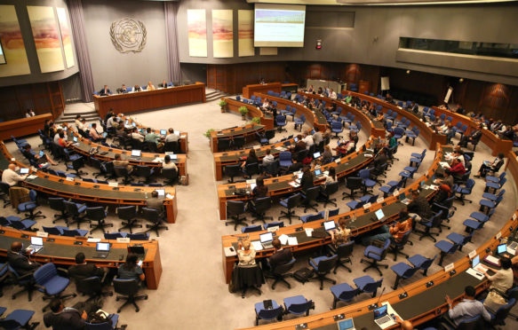 The Bangkok Climate Change Conference, United Nations Conference Centre, Thailand. 4 September 2018. Credit: Photo by IISD/ENB | Kiara Worth.