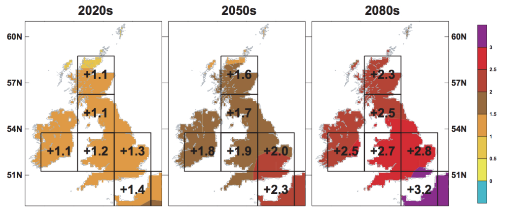 In-depth Q&A: The UK Climate Projections 2018 - Carbon Brief