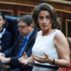 P42PY4 Madrid, Spain. 20th June, 2018. Spanish Minister for the Ecological Transition, Teresa Ribera, delivers a speech during question time at the Lower House in Madrid, Spain, 20 June 2018. Credit: Emilio Naranjo/EFE/Alamy Live News