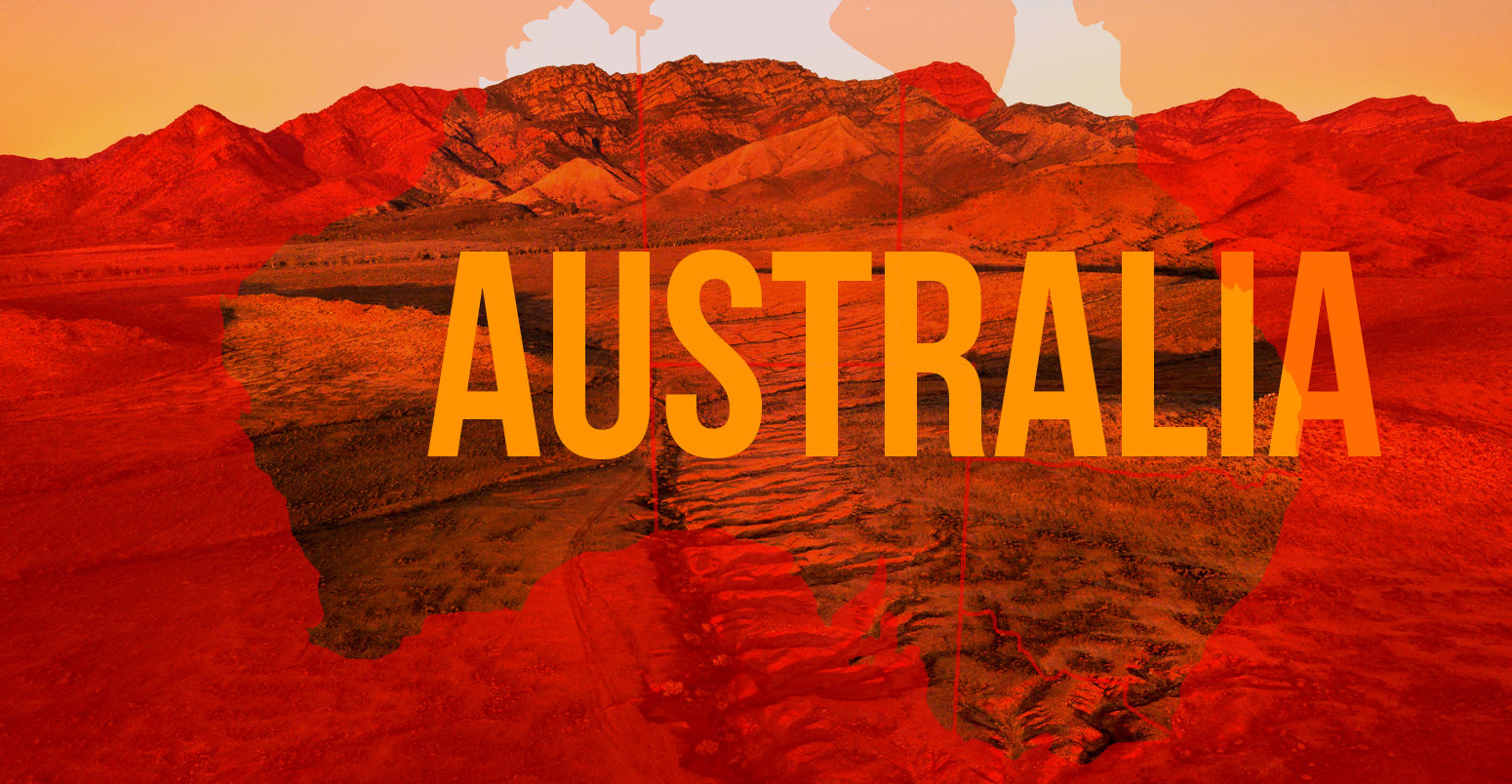 Australia. Background image: Ingo Oeland / Alamy Stock Photo.