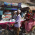Delhi, India. 7th June, 2019. 08 June 2019 - Delhi - INDIA.As the Summer temperature soars through the roof, Community volunteers were seen distributing free juices & cold beverages to help the citizens cool off. India reels under the effect of a massive Heat Wave with the temperature touching an unprecedented 50.3 degree celcius in many parts of India.