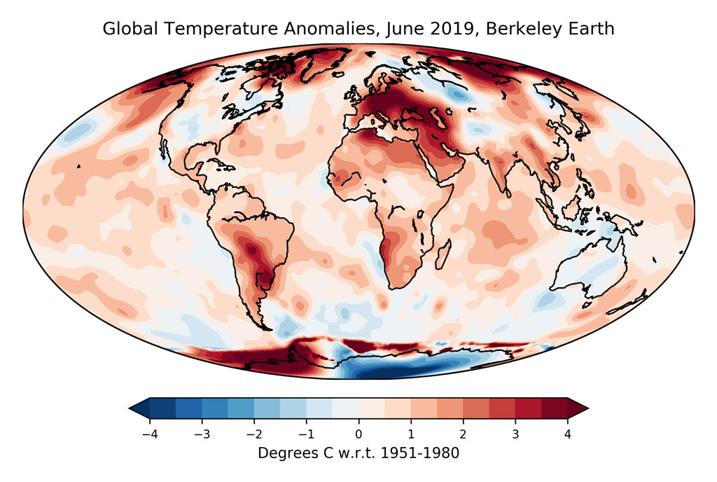 Surface Temperature Of Planets Chart