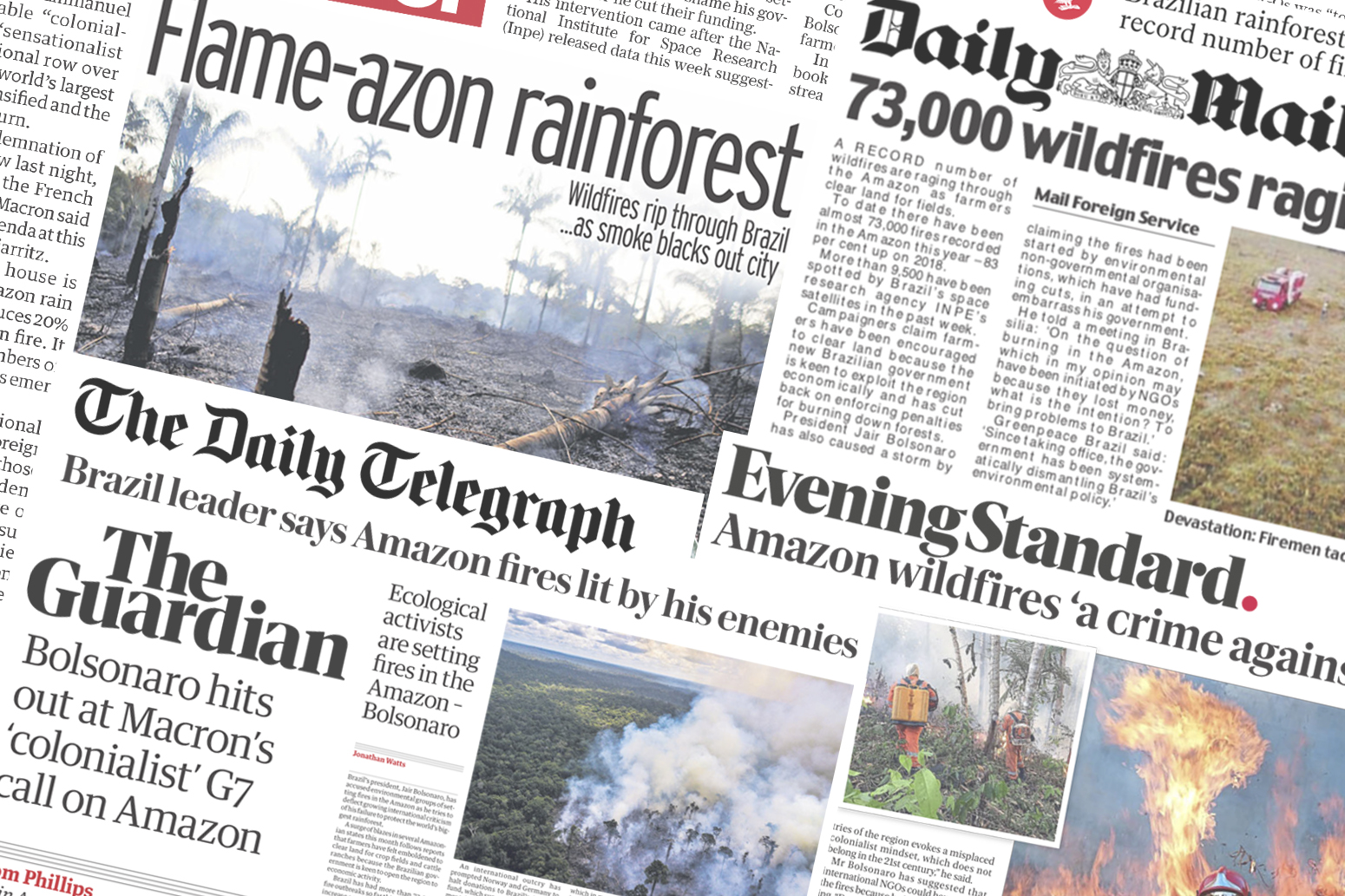 Media reaction: Amazon fires and climate change - Carbon Brief