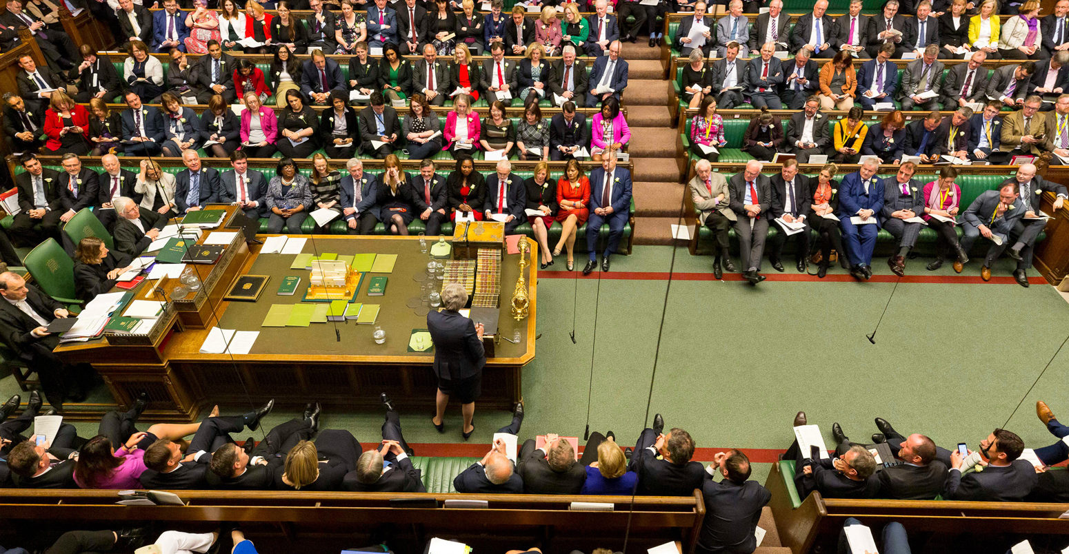 Prime Minster's Questions at the House of Commons, London. 8 May 2019. Credit: UK Parliament/Roger Harris/Xinhua/Alamy Live News