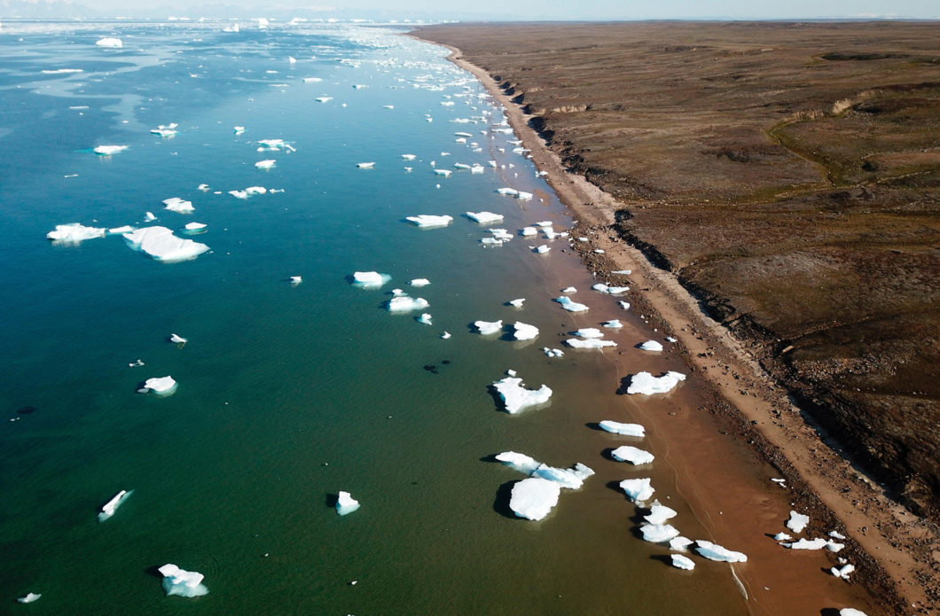 The coast of Jameson land on the edge of Scoresbysund, North East Greenland Credit: BIOSPHOTO / Alamy Stock Photo