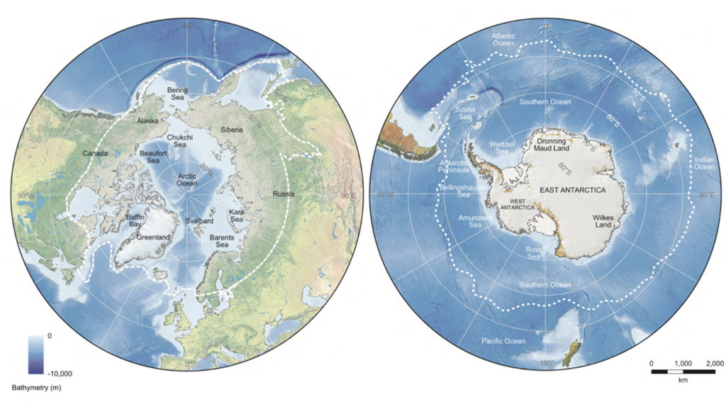 Global Ocean Basin Chart