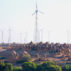 Wind farm in Jaisalmer, India. Credit: Prisma by Dukas Presseagentur GmbH / Alamy Stock Photo. DY917K