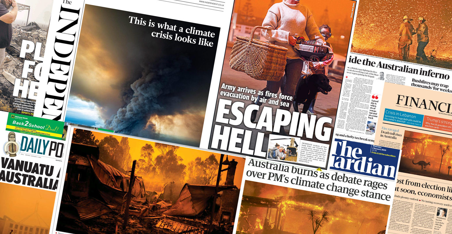 Media Reaction Australia S Bushfires And Climate Change Carbon Brief