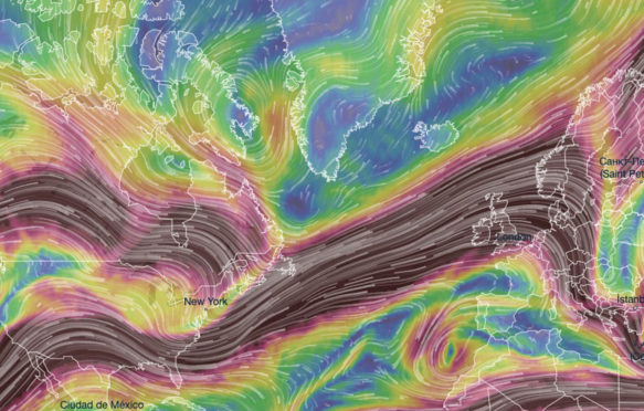 Ventusky weather forecast map