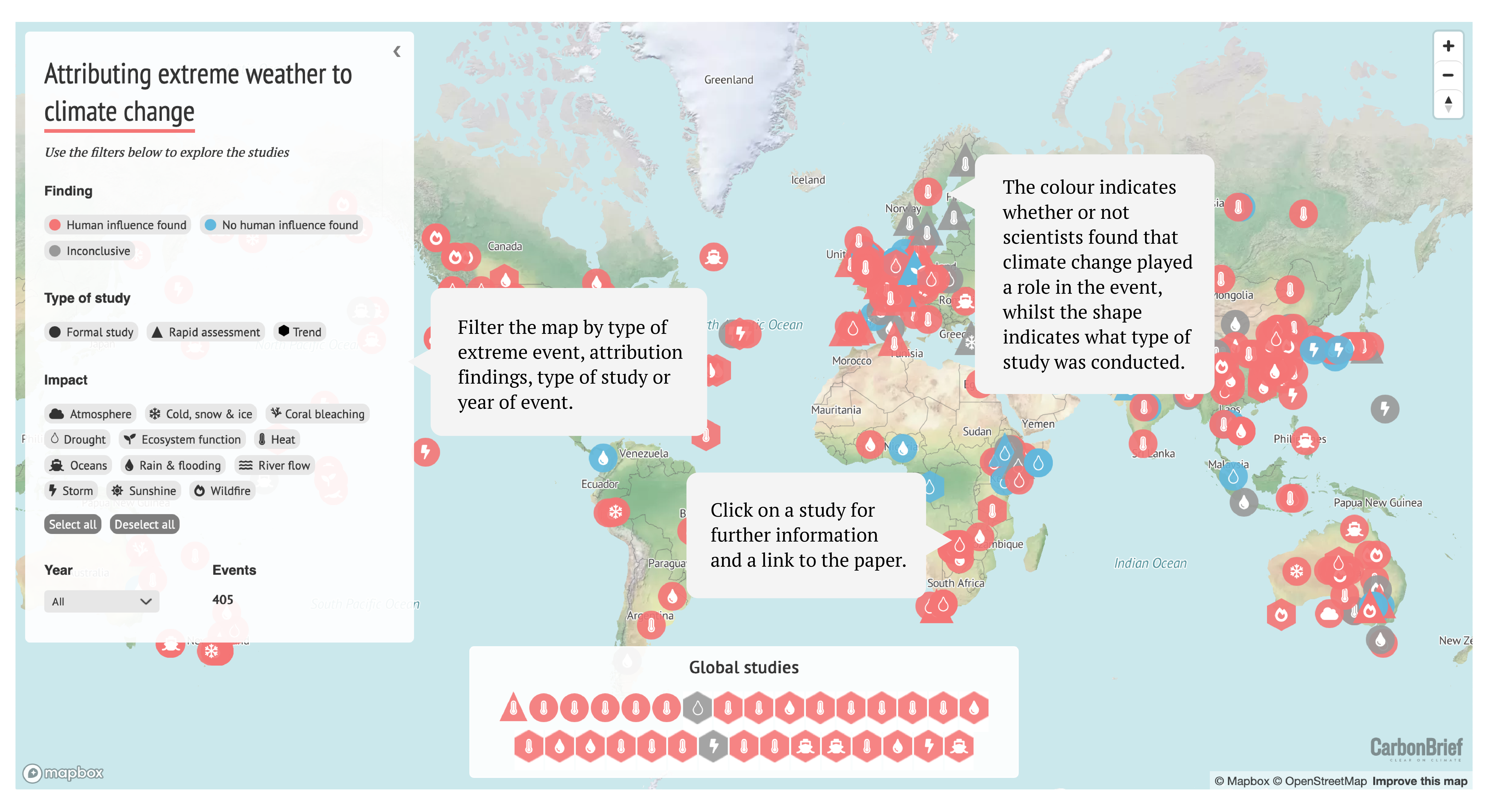  How climate change affects extreme weather around the world