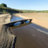An old packhorse bridge normally submerged in Grassholme Reservoir, County Durham, UK, is revealed after dry weather conditions, on 1 June 2020. Credit: David Forster / Alamy Stock Photo. 2BWEP9A