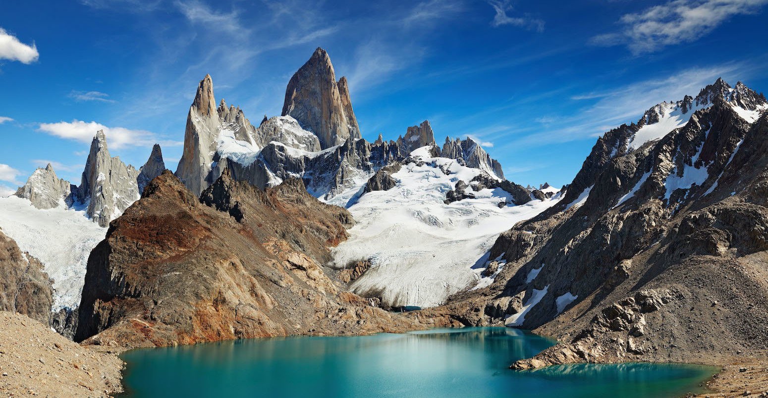 Glacial lake, Patagonia, Argentina. Credit: DPK-Photo / Alamy Stock Photo.